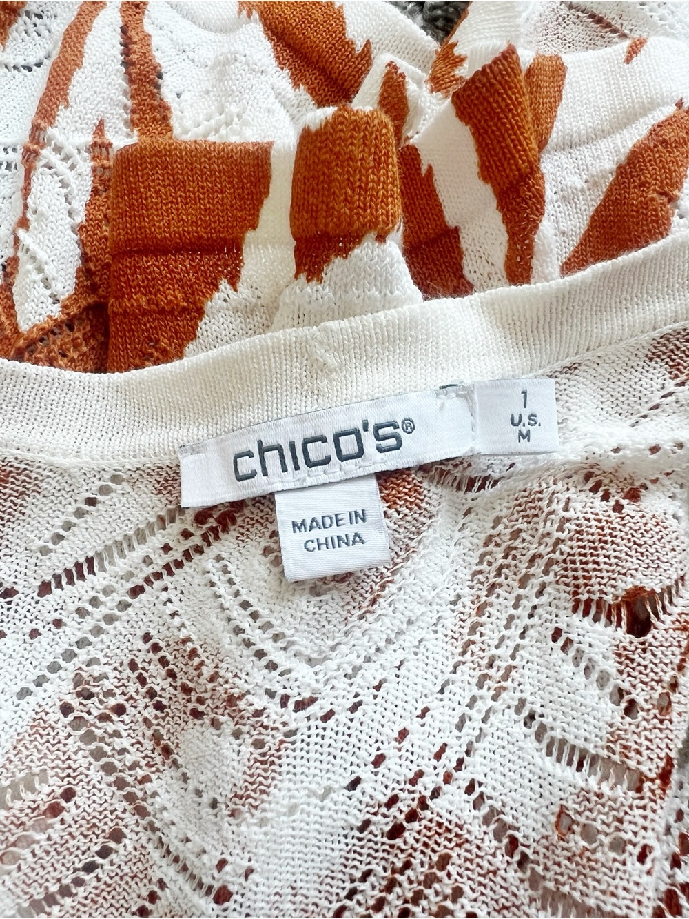 Medium Chicos Romance Cardigan Top - Picture 5 of 6